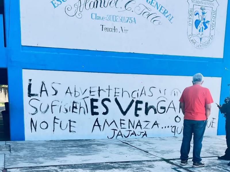 Tras amenazas, suspenden clases en secundaria; Nahle ordena investigar