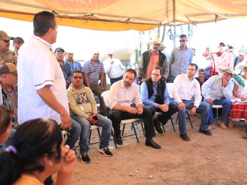 Tras bloqueo de Peñasquito dialogan autoridades con manifestantes