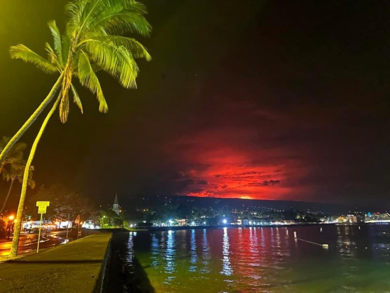 Tras casi 40 años inactivo, Mauna Loa entra en erupción