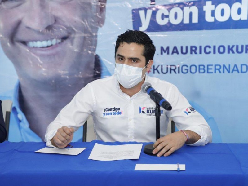 Tras evento vascular leve, Mauricio Kuri retoma actividades de campaña