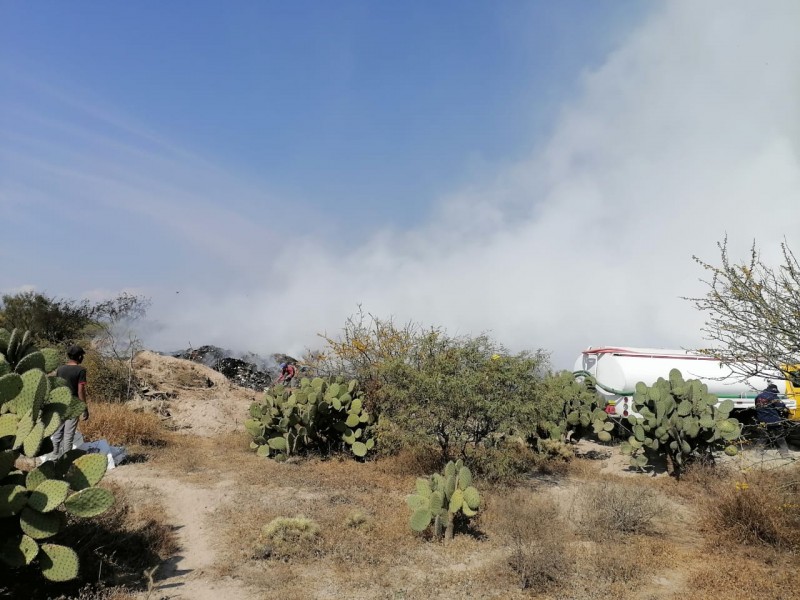 Tras incendio podrían dejar de utilizar patio de maniobras