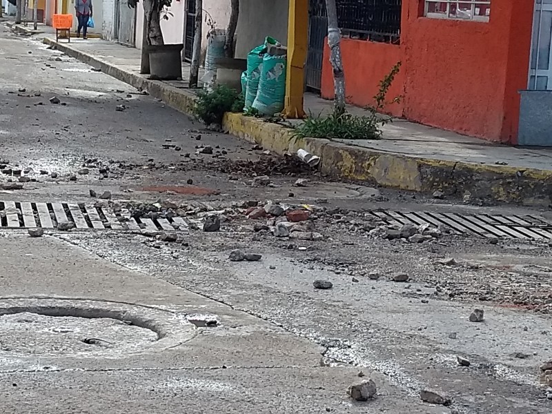 Tras lluvias colonias resultan afectadas