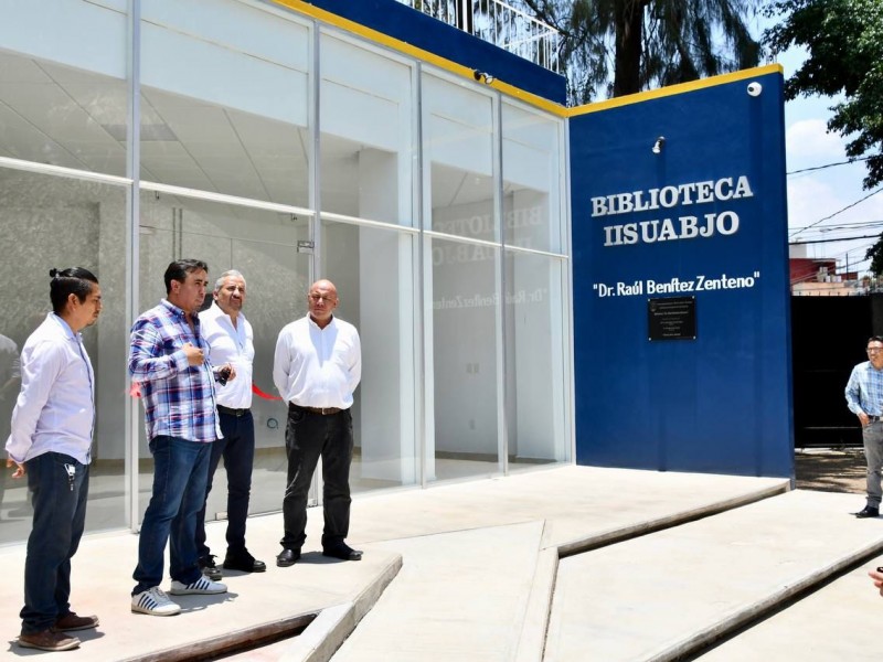 Tras seis años de construcción inaugura UABJO biblioteca del IISUABJO