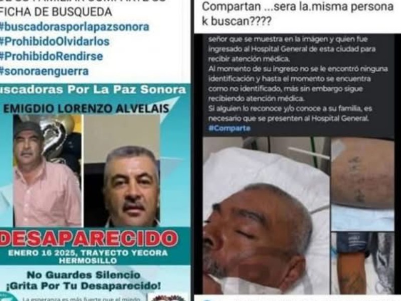 Trasciende falsa localización de Lorenzo, trailero desaparecido en Yécora-Hermosillo