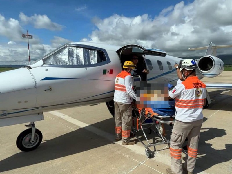 Trasladan a bebé a hospital de EEUU que sufrió quemaduras