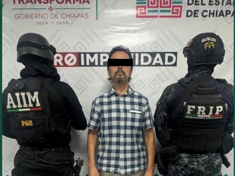 Trasladan a Chiapas a Gustavo 