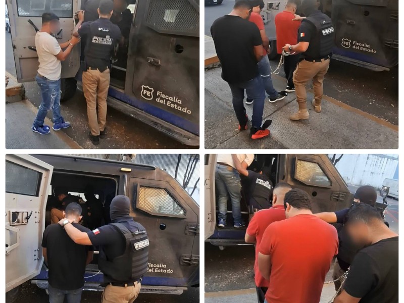 Trasladan a Puente Grande a 12 personas tras robo a carga pesada