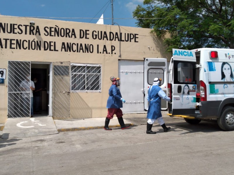 Trasladan pacientes sospechosos de Covid19 de asilo de Morelia