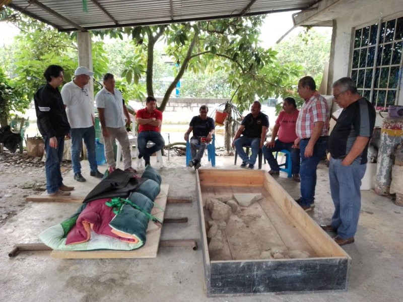 Trasladan segunda pieza arqueológica de Joven Amajac a Veracruz