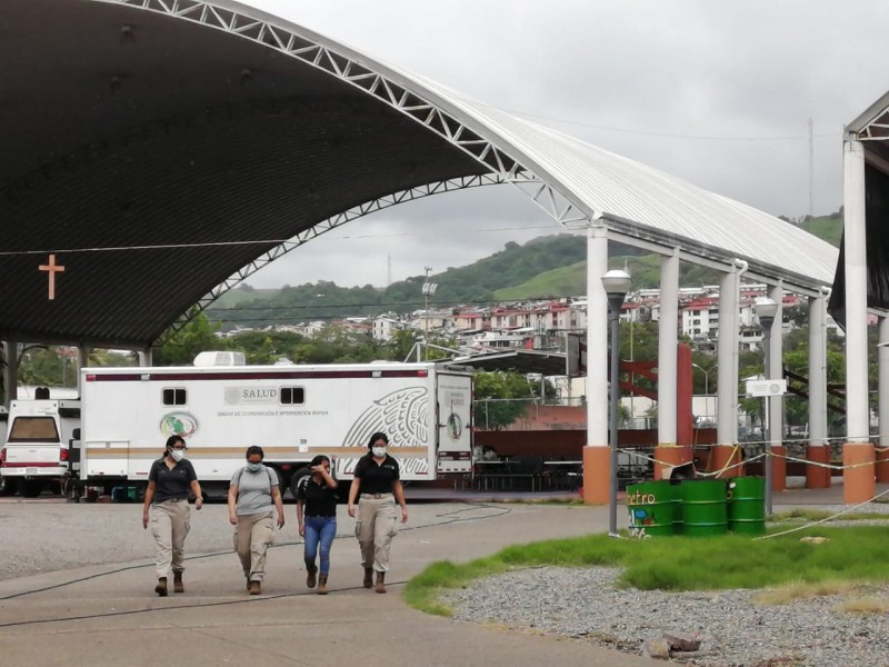 Trasladarán a Ometepec, 15 camas del hospital móvil de Zihuatanejo