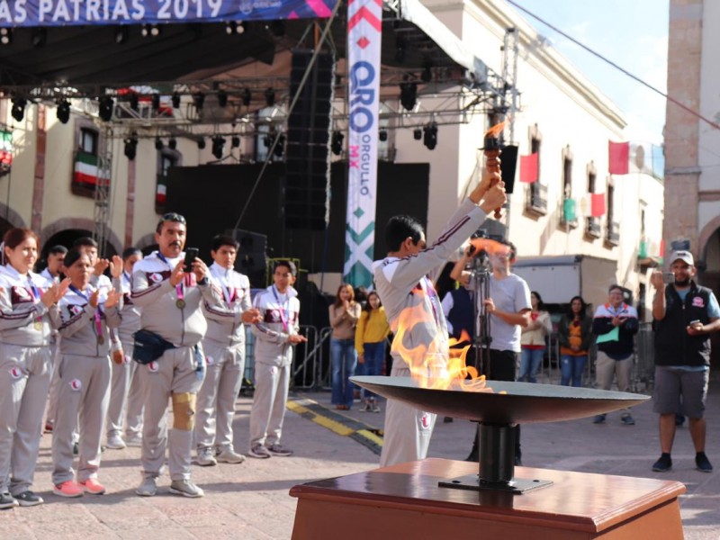 Traslado del fuego simbólico a Dolores Hidalgo, Guanajuato