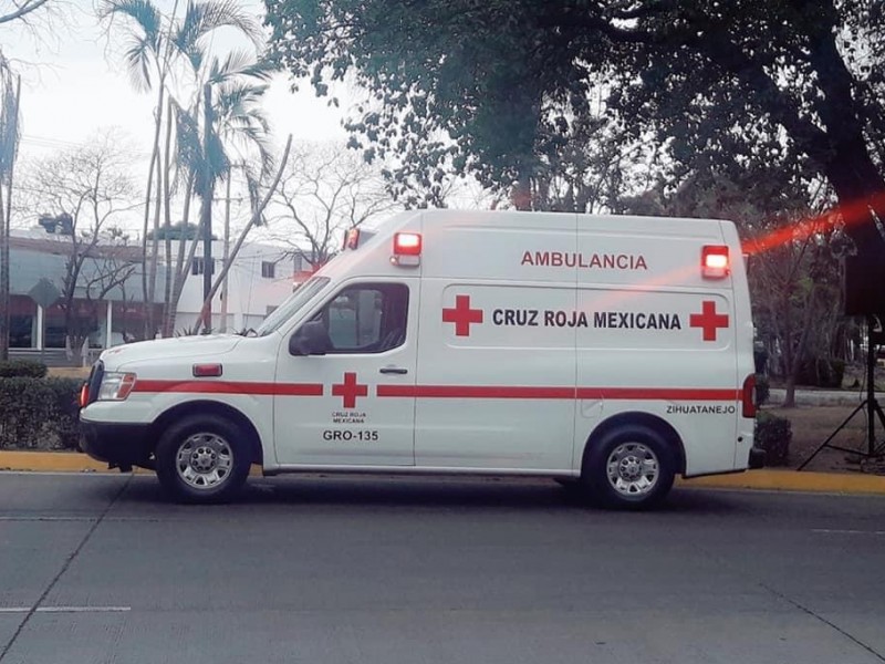 Traslados COVID-19 incrementan 100% alerta Cruz Roja Zihuatanejo