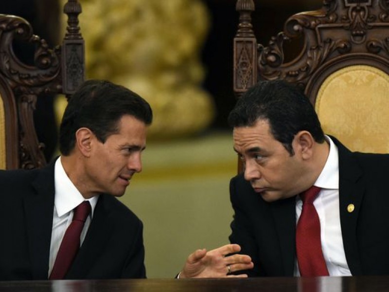 Trata EPN plan migratorio con Guatemala y Honduras