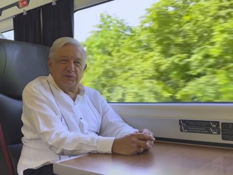 Tren de pasajeros del Istmo se inaugurará en diciembre:AMLO