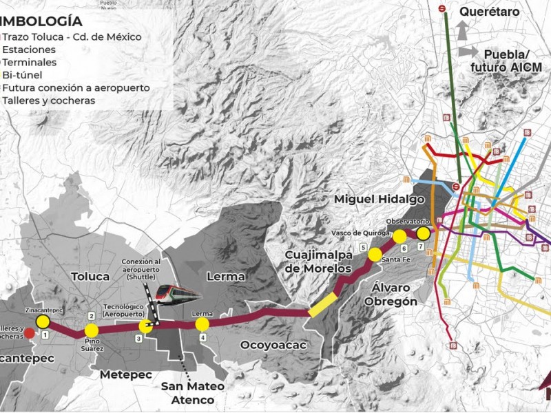 Tren Interurbano más costoso que el AIFA y Tren Maya