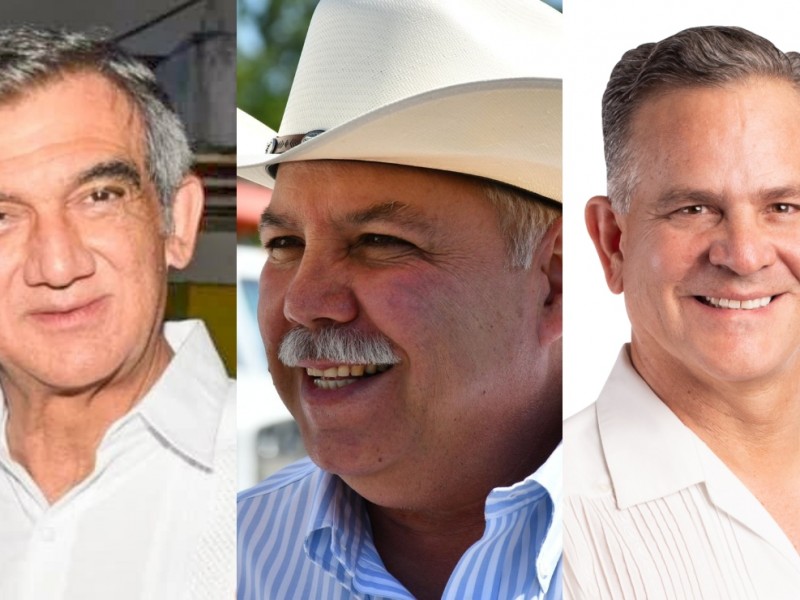 Tres candidatos buscan la gubernatura en Tamaulipas
