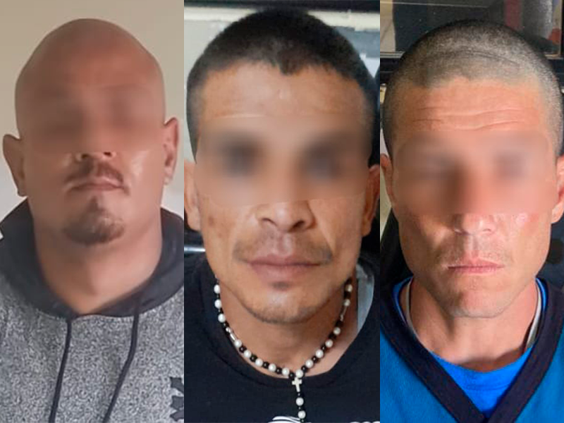 Tres detenidos con narcótico, turnados a la FGJE