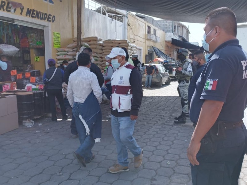 Tres detenidos en la Purísima por negarse a usar cubrebocas