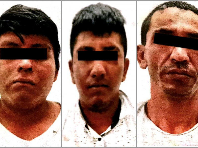 Tres detenidos por asesinato de elemento de la Fuerza Civil