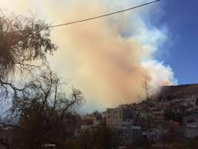 Tres hectáreas afectadas por incendio en Cerro delGrillo