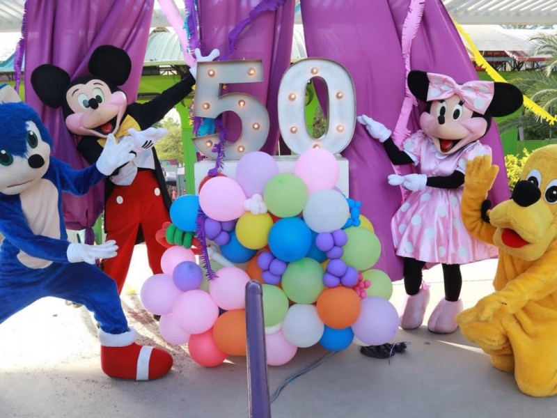 Tres mil sonorenses celebraron el 50 aniversario del Parque Infantil