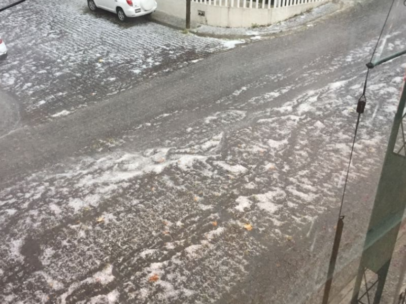 Tres municipios afectados por la granizada