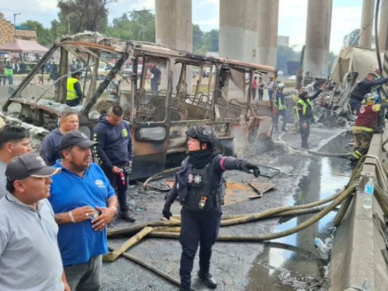 Tres pacientes dados de alta tras explosión en Iztapalapa