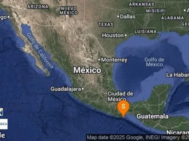 Tres sismos sacudieron municipios costeros de Oaxaca sin causar daños