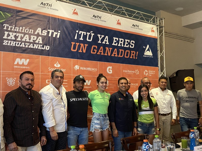 Triatlón Ixtapa dejará derrama de más de 20 MDP