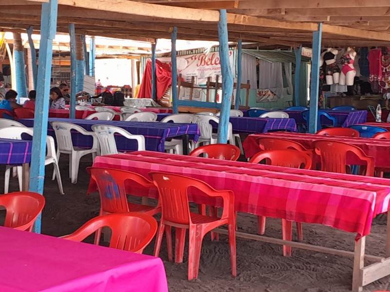 Triste panorama en playa Linda, no hay turismo señalan meseros