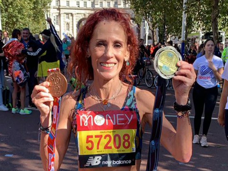 Triunfa maratonista leonesa en Londres