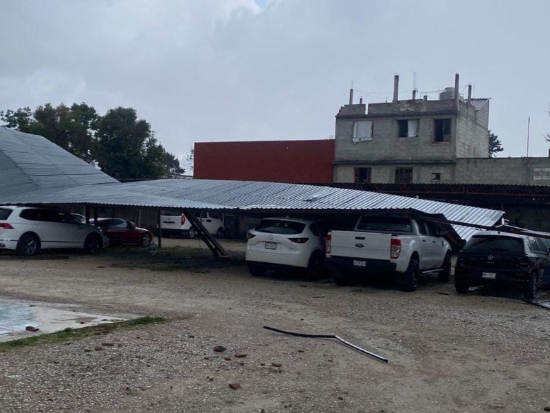 Tromba deja severas afectaciones en San Cristóbal