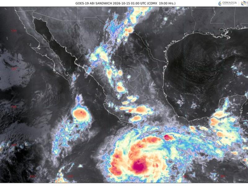 Trudy se convierte en huracán categoría 1; alertan por mar de fondo