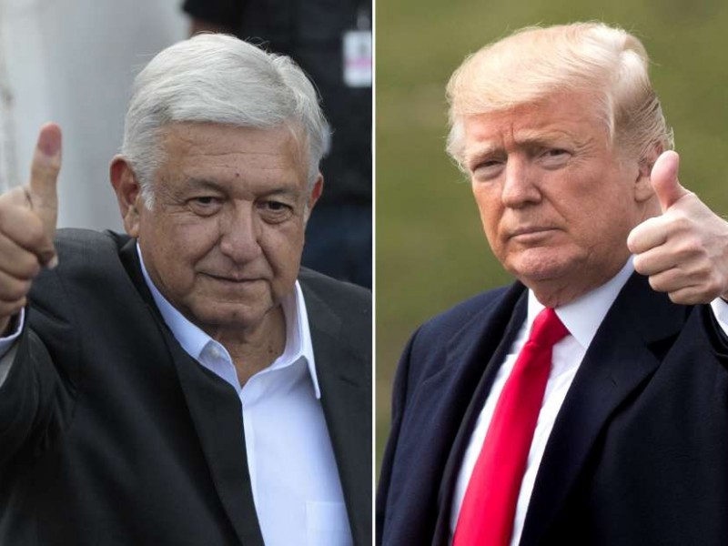 Trump agradece a Peña y AMLO por renegociación