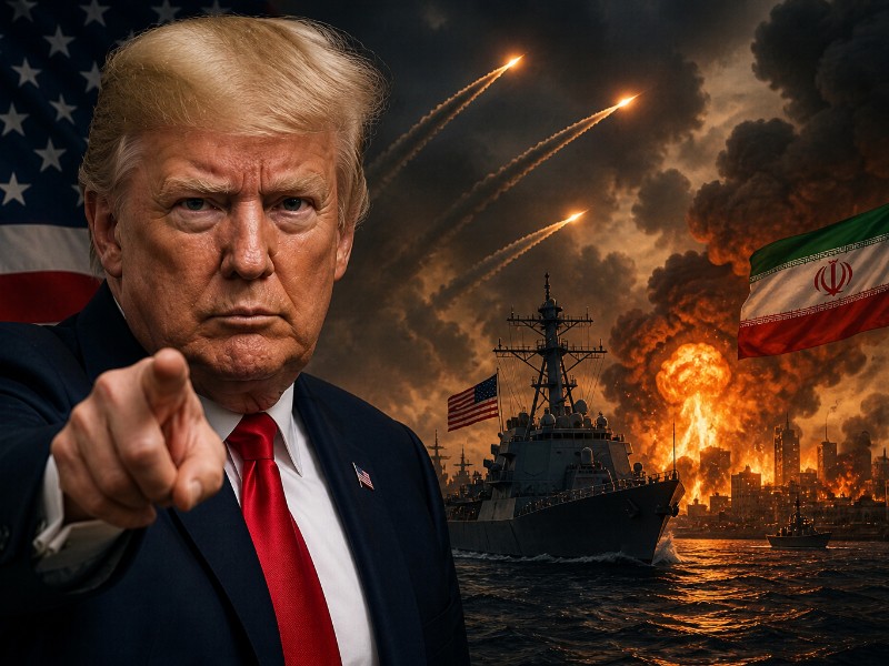 Trump amenaza con “borrar de la faz de la Tierra” a Irán