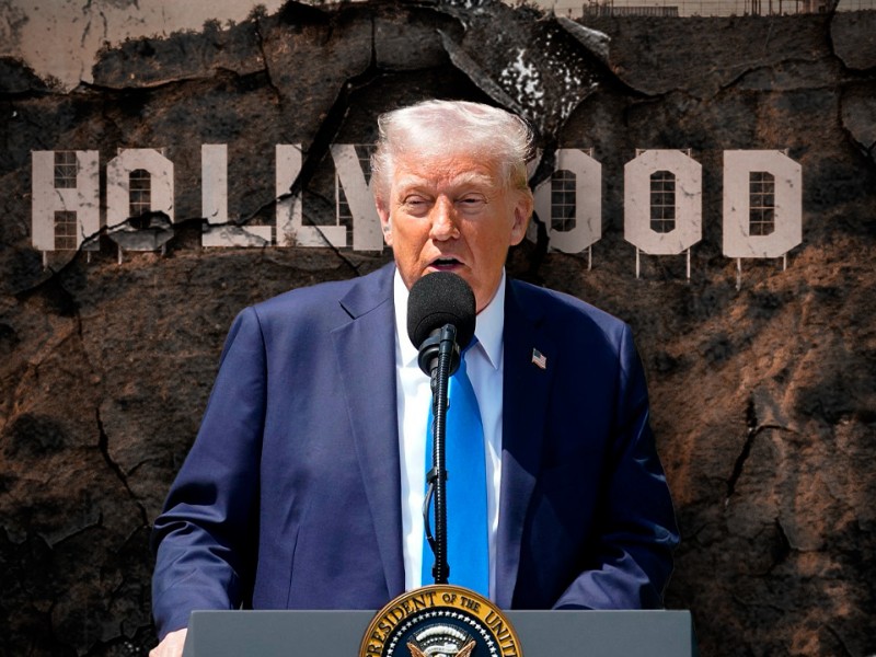 Trump anuncia arancel del 100% a películas extranjeras