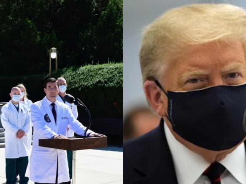 Trump “aún no está fuera de peligro”, asegura su médico