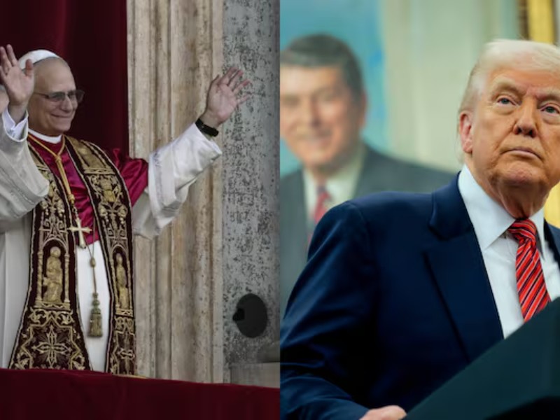 Trump celebra el nombramiento de León XIV como nuevo Papa