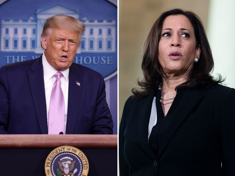 Trump arremete contra Kamala Harris, por ser hija de inmigrantes