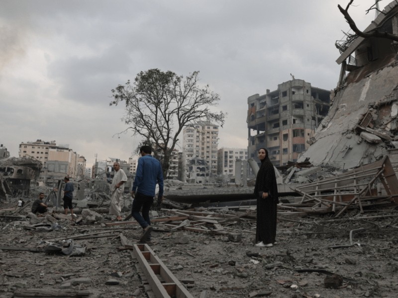 Trump dice que hará todo lo posible para lograr paz en Gaza
