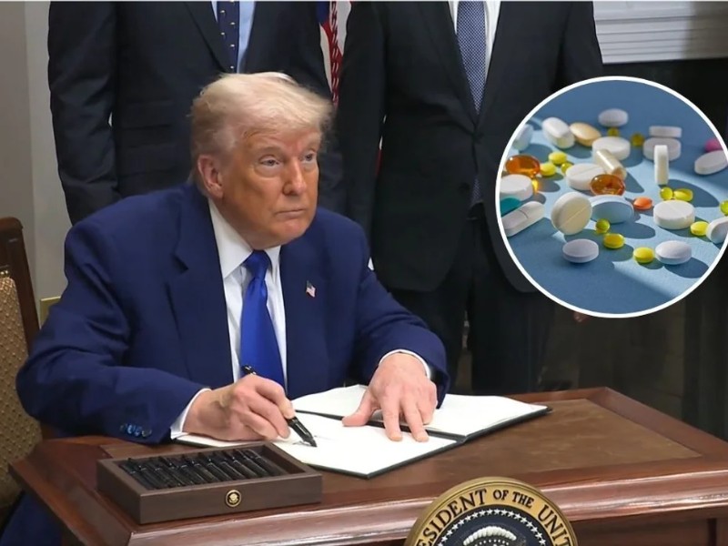 Trump firma orden para que se reduzcan precios de medicamentos