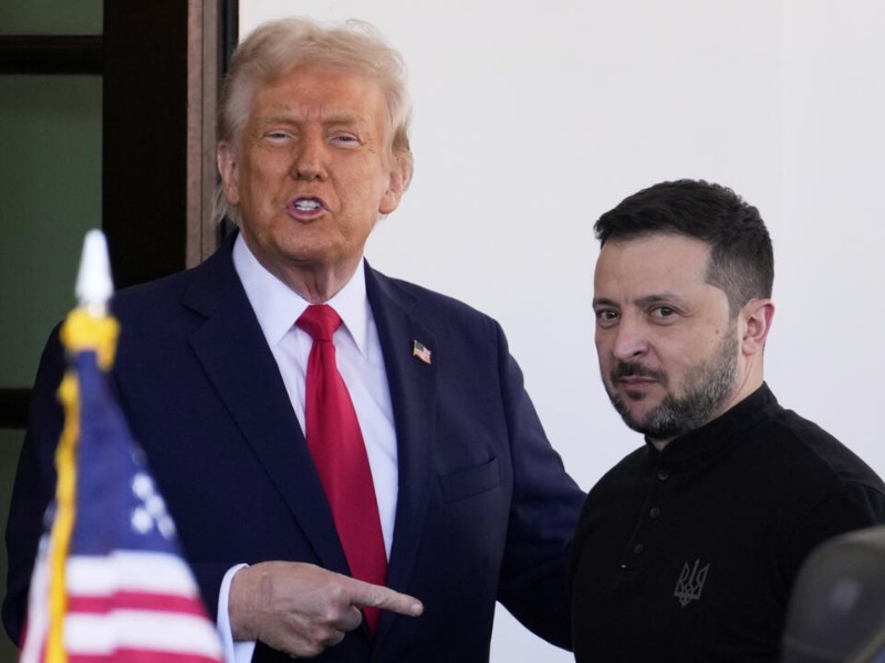 Trump planea interceder por alto el fuego en Ucrania