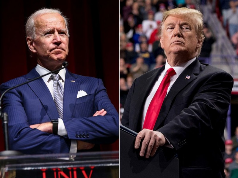 Trump prefiere a Biden como rival demócrata