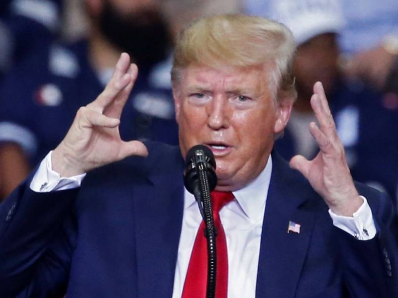 Trump presume el muro, logros en inmigración y deportaciones
