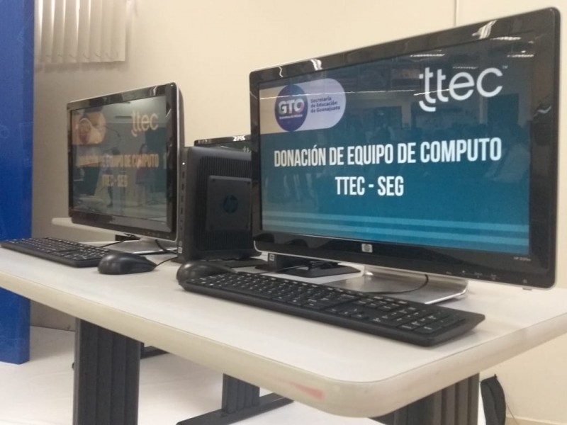 Ttec dona 500 equipos de cómputo a SEG