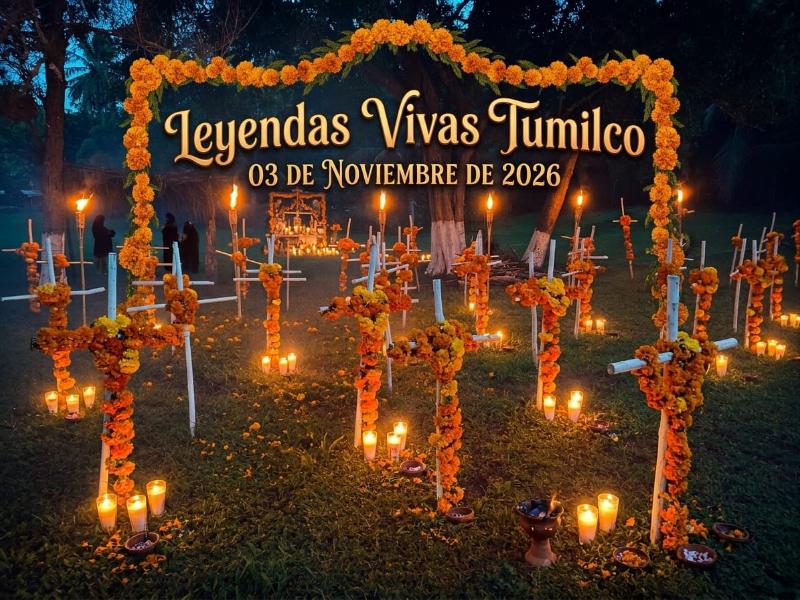 Tumilco prepara el altar más grande de la Huasteca con Leyendas Vivas
