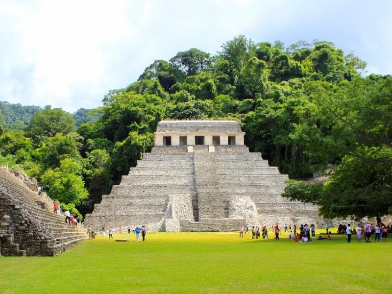 Turismo en zonas arqueológicas repuntan en Chiapas