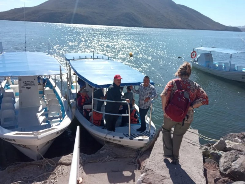 Turismo nacional arriba al Puerto de Topolobampo