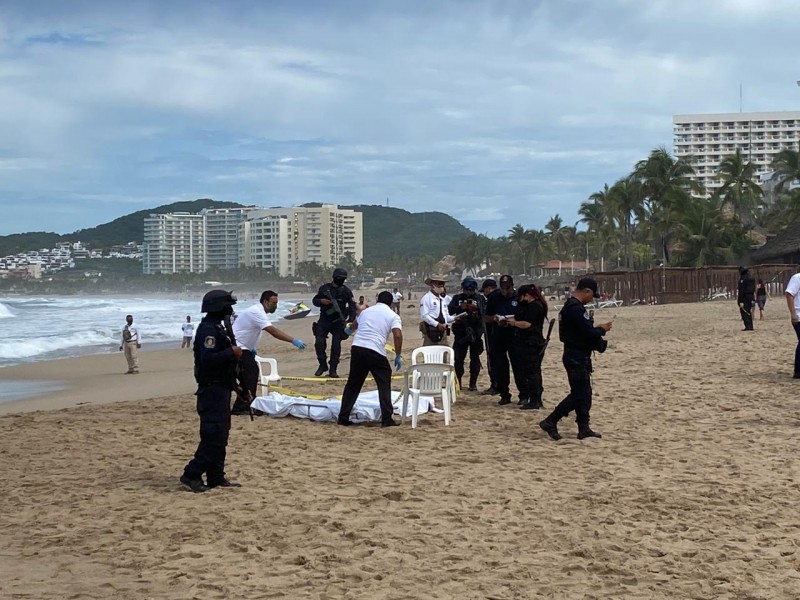 Turista de Michoacán muere ahogado en playa El Palmar
