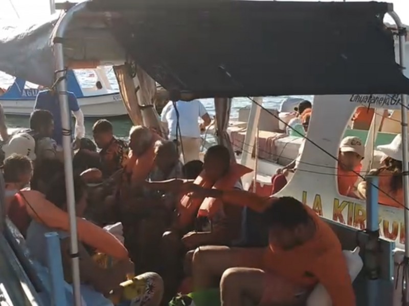 Turistas están a favor del chaleco salvavidas dentro de embarcaciones